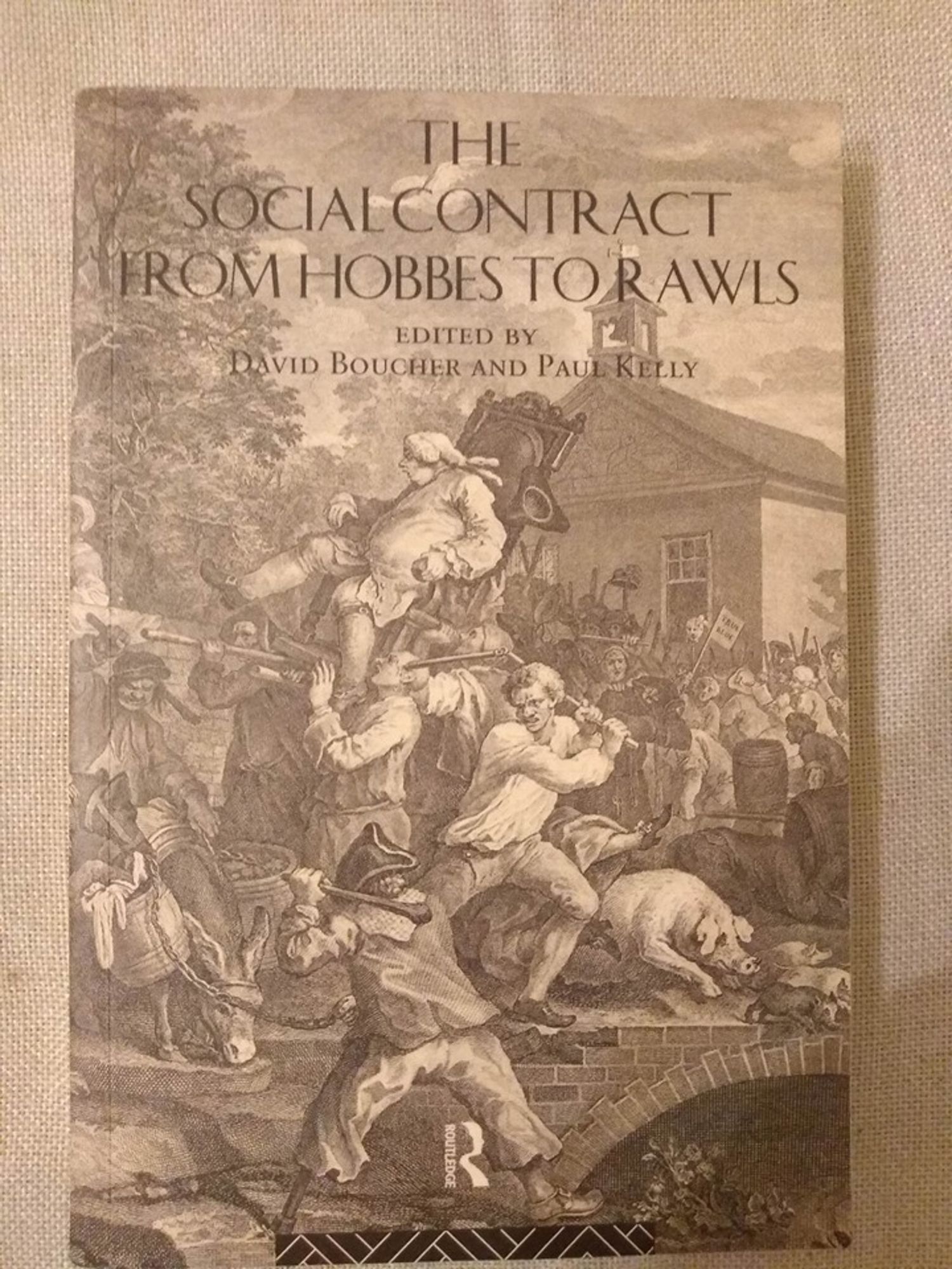 The Socialcontract From Hobbes To Rawls | Ортограф - антикварна книжарница