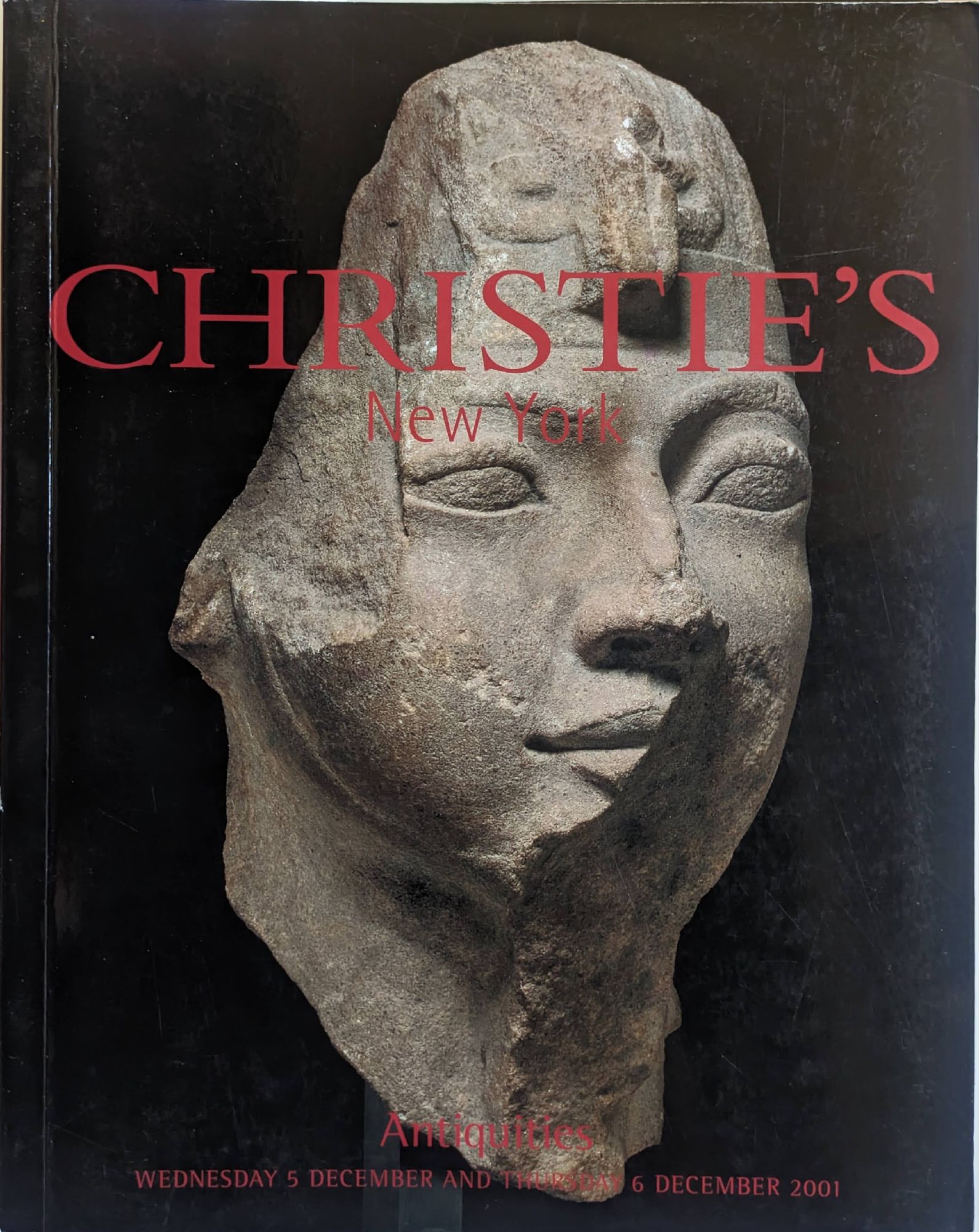 Christie's New York: Antiquities, Wednesday 5 December and Thursday 6 ...